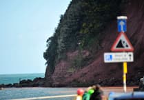 Safety first warning after cliff collapse