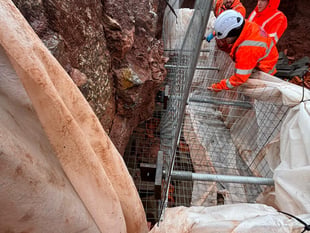 Engineers repair storm-damage at Sprey Point 