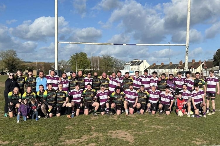 Westcountry Wasps vs Exmouth 3s.