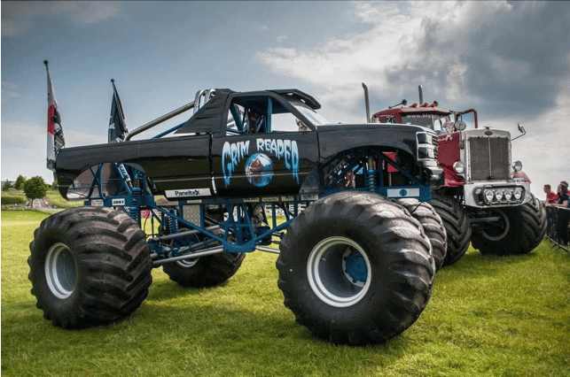 Gigantic trucks returning to Devon airfield for major festival
