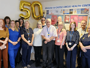 Celebrating 50 years of South Devon health centre 