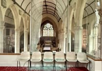 St Gregory's Church Dawlish: Shattered glass closure