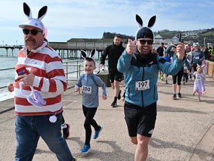 Ear we go on the annual bunny fun run