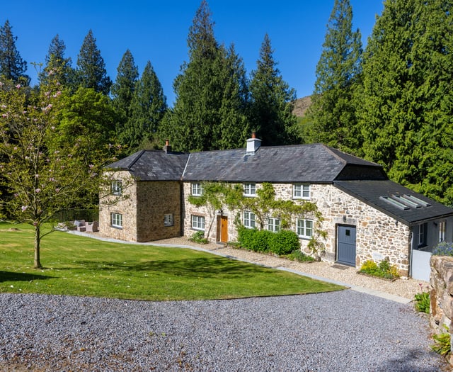 "Exceptional" Dartmoor country home for sale with landscaped grounds 