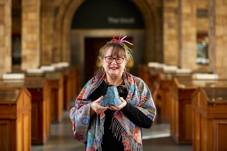 Blue Mineral Donation