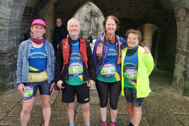 Trotters quartet duel the Dartmoor Marathon