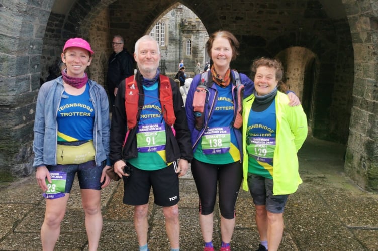 Trotters at the Dartmoor Marathon