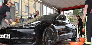 Fire crews raise £20,000 through year of fundraising car washes