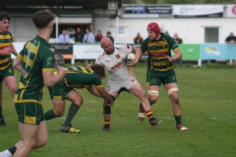 All Whites stalwart Lloyd Radford being paid plenty of attention