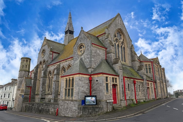 Teignmouth United Reformed Church. Photo Clive Emerson