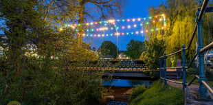 Decorative lights return to Dawlish 