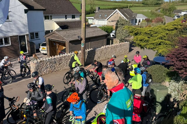 Charity bike ride raises thousands of pounds for Samaritans