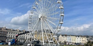 New observation wheel appears on Teignmouth seafront 