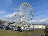 New observation wheel appears on Teignmouth seafront 