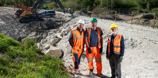 Stover Canal embankment repairs to restore footpath underway