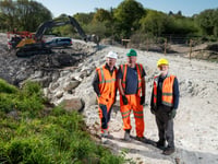 Stover Canal embankment repairs to restore footpath underway