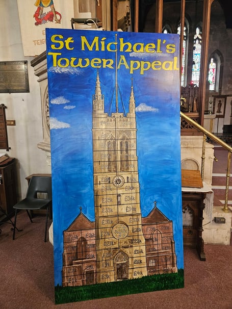 Appeal launched for repairs to St Michael's Church Teignmouth. photo Haldon Mission