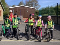 Youngsters have fun learning bike safety 