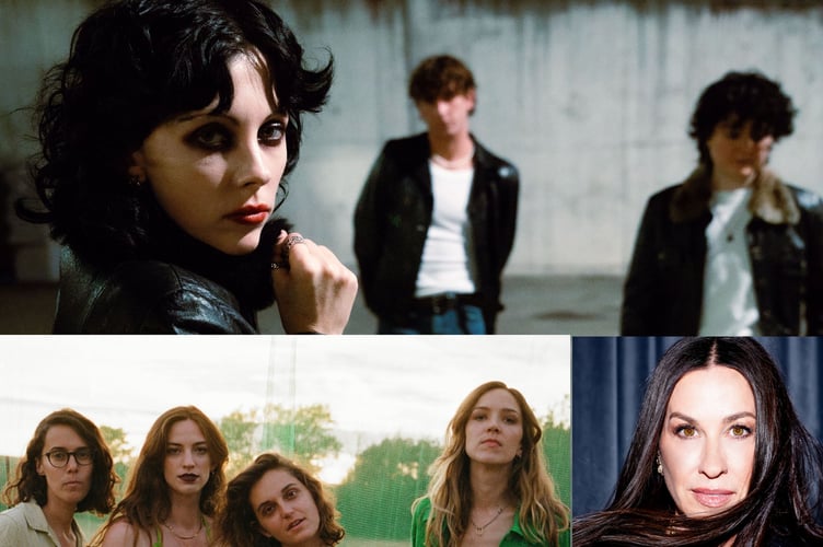 Pale Waves and The Big Moon will be supporting  Alanis Morissette at Powderham next month