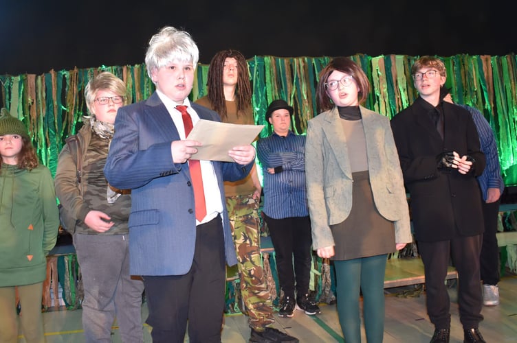 Orchard Manor School's production of Sherwood. Photo contributed 