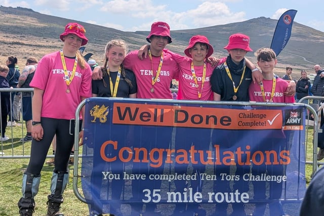 Teign School students conquer Ten Tors