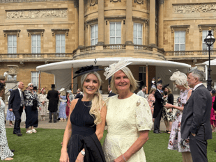 Kingsteignton town clerk at royal garden party
