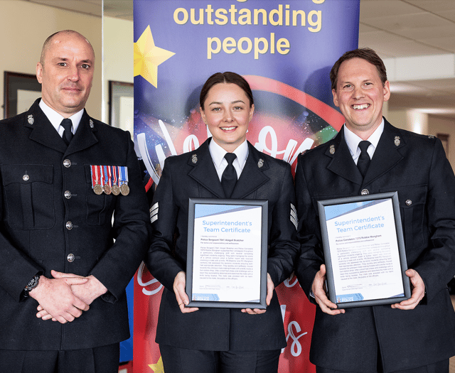 Teignmouth officers praised at awards ceremony