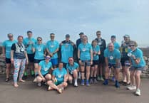 Coasters celebrate completing virtual London Marathon