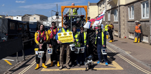 RNLI raises close to £1,500 as Mayday Mile challenge well underway 