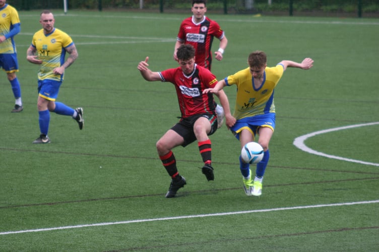 A physical encounter between WBB and Bovey 2s