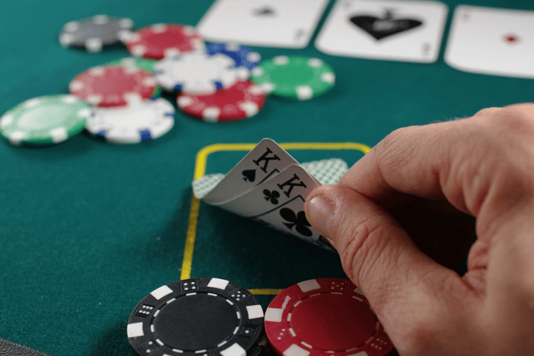 Gambling stock image