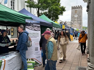 Town council takes to the streets for annual meeting 
