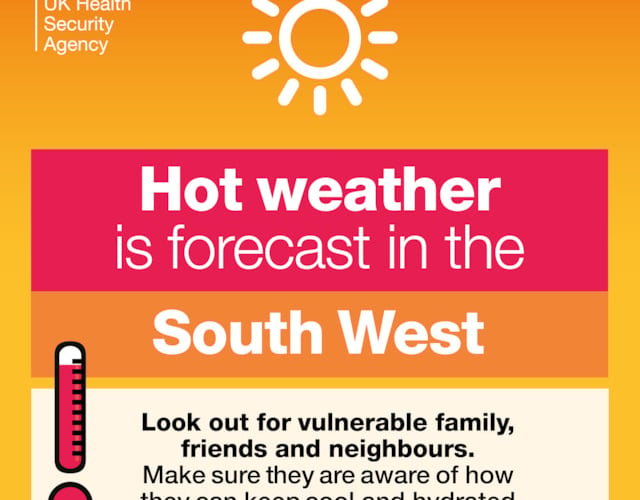 UK Health Security Agency has issued a heat alert.