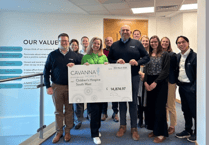 Cavanna Homes donates nearly £15k to charity