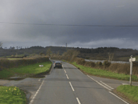 Biker, 40s, taken to hospital after van collision 