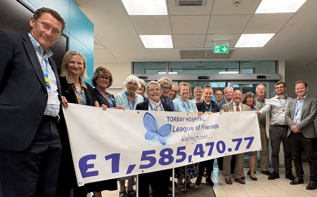 League of Friends donates £1.5million to support hospital