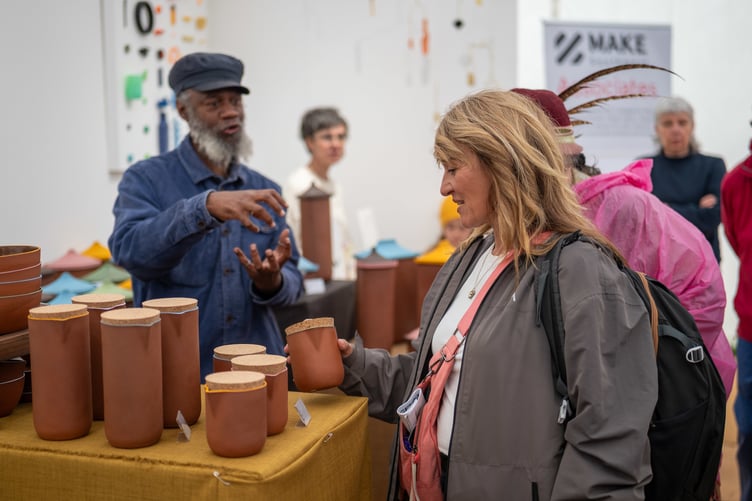 Pic by Jim Wileman - Bovey Tracey Craft Festival 2025