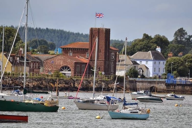Brunel's historic Pumping House in Starcross., Photo Starcross History Society