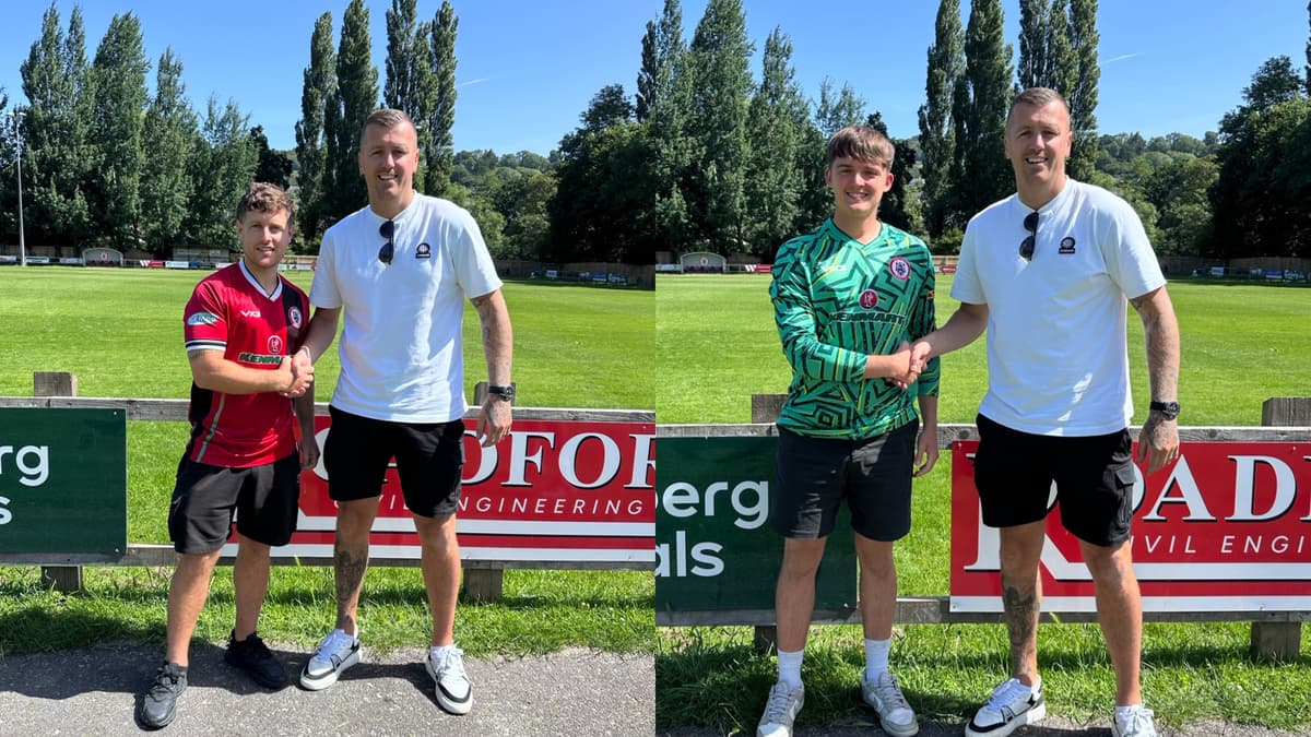 Two more sign on the dotted line for Bovey Tracey AFC