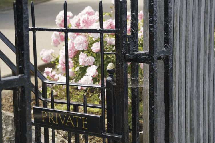 Garden stock image