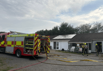 Newton Abbot crews put through paces in football club emergency drill