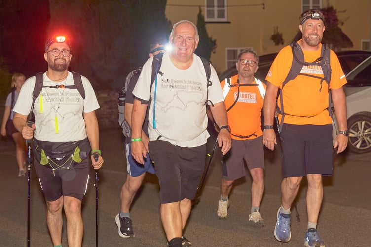 Walk Devon 2026 endurance charity walk for Devon Clinic