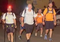 Coast to coast 24-hour walk supported a mental health charity