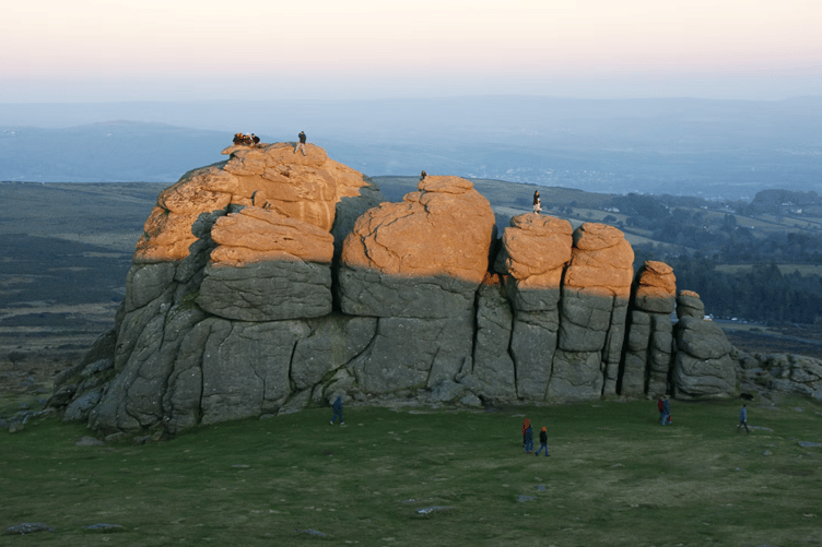 Dartmoor stock image