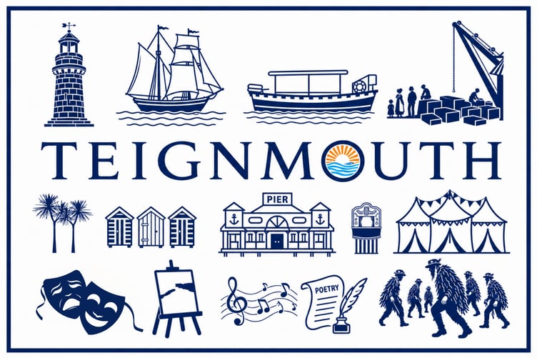 Teignmouth's official digital postcard. Photo supplied