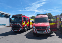 Newton Abbot fire crew supports multi-agency response to chemical incident