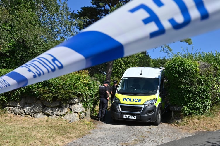 Police at WIddecombe's Rest, the home of former MP Ann WIddecombe at Haytor Vale on Dartmoor.
The body of Ms WIddecombe was discovered at the property on Thursday (July 9) with police subsequently launching a murder investigation.
Photo: StevePope/Iliffe