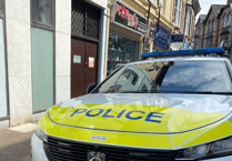 Man arrested after reports of items thrown from Newton Abbot roof