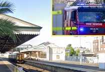 Railway station fire causes disruption on the line