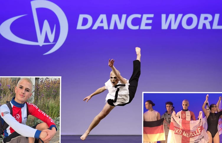 Niko Merelle at the Dance World Cup in Dublin